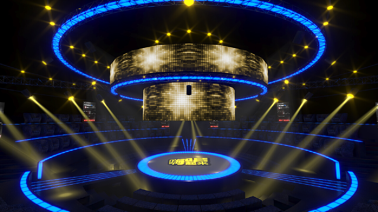 四方魅力 綜藝向舞臺的沉浸式舞美與廣告設(shè)計的交融